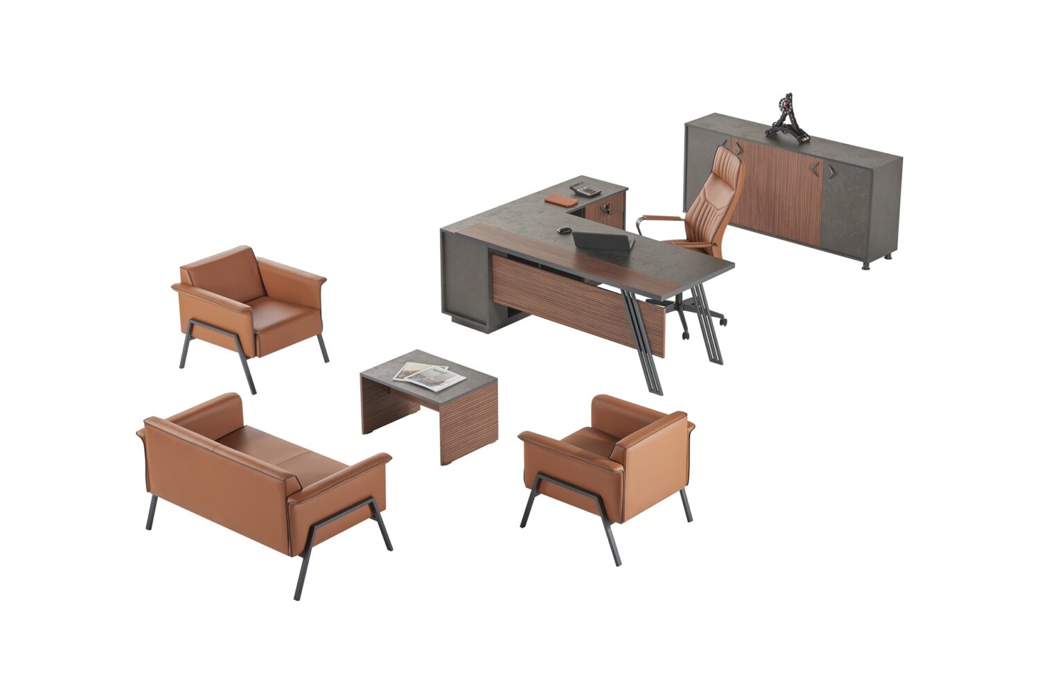 Rubi Table Set (Moss-Carinth) Table Set