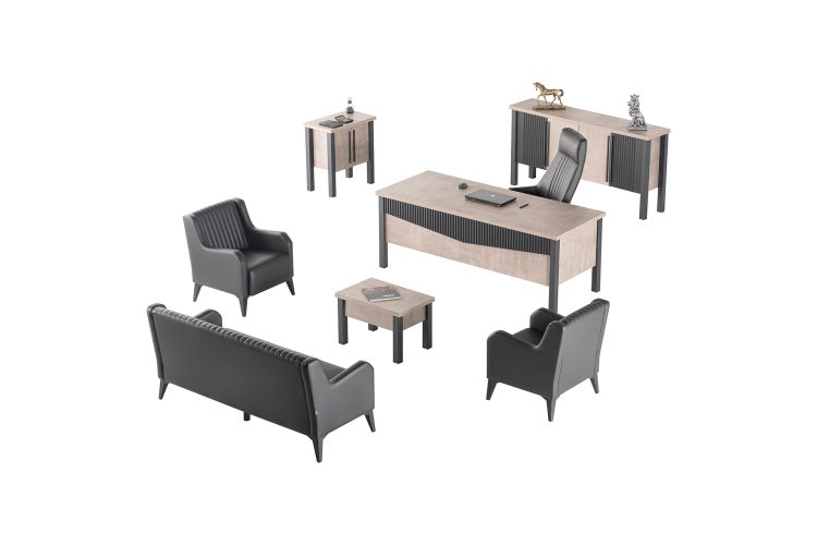 Honaz Masa Takımı (Falez-Siyah)