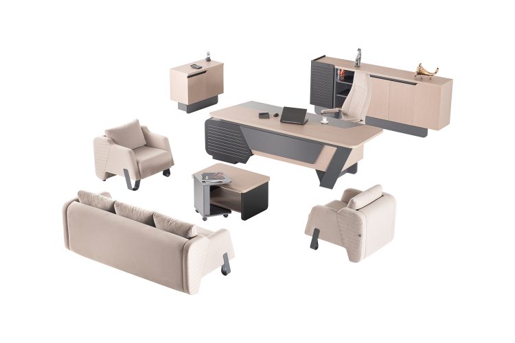 Berink Masa Takımı (Beyrut-Antrasit-Siyah)