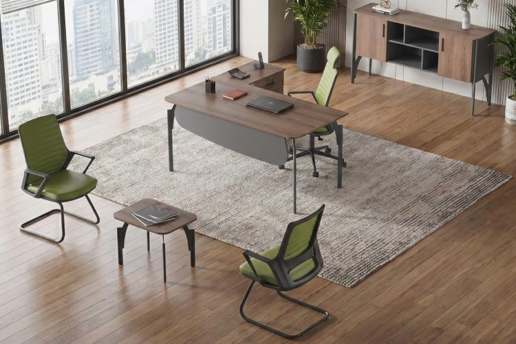 Demre Table Set (European / Anthracite) Table Set