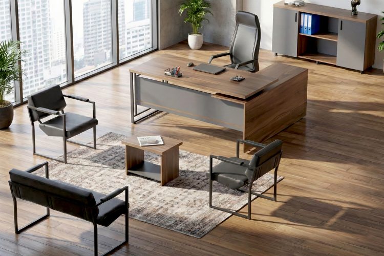 Step 180cm Table Set (Venezia / Anthracite) Table Set