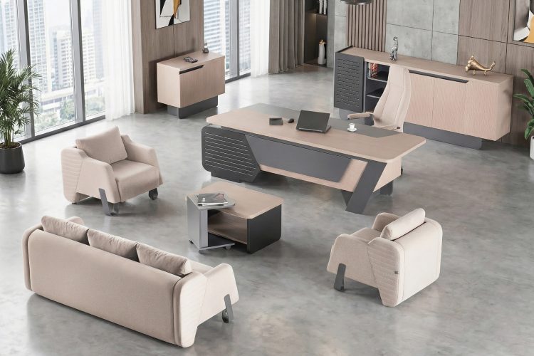 Berink Masa Takımı (Beyrut-Antrasit-Siyah)