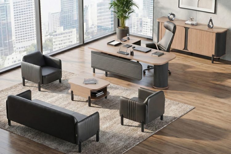 Davraz Masa Takımı (Milo Legna-Siyah)