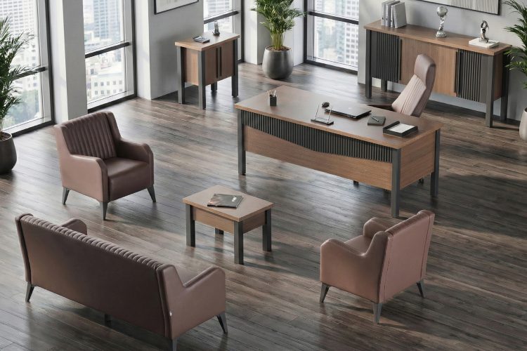 Honaz Masa Takımı (Milo Legna-Siyah)