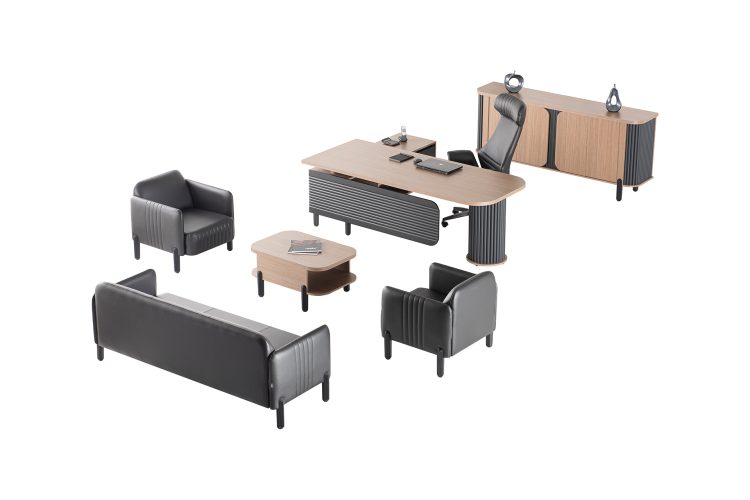 Davraz Masa Takımı (Milo Legna-Siyah)